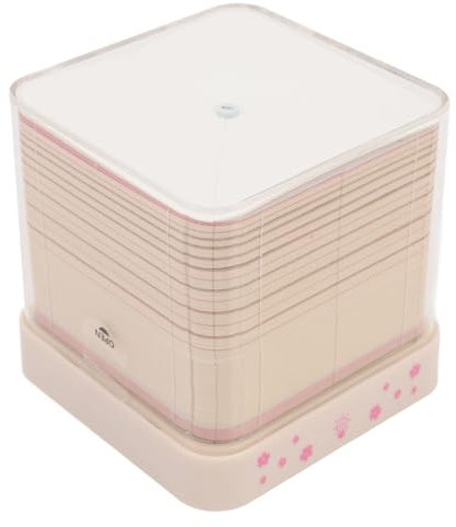 Bloc-Notes de Calendrier D'arbre 3D, Ornement de Bureau Fait à la Main, Papier sculpté, Notes Autocollantes, Calendrier Créatif avec Lumières