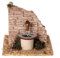 Fontana Muro Pietre 15x15 cm presepe 10 cm