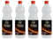 ZOMAHOME Bioetanolo Liquido per Stufa e Camino - Bioetanolo inodore ad Alto Potere Calorico - Bioetanolo per camino inodore ideale per interni, Liquido bioetanolo di origine vegetale - 4 Litri