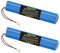 10.8V 2500mAh NI-MH Akku 946933 Rollläden Solar für Velux 946933 mit Kabel und Stecker Ersatzakku für Velux Rollladen Antrieb, Solarrolladen, SSL Solar Rollläden, 846933 946930 (2 Stück)
