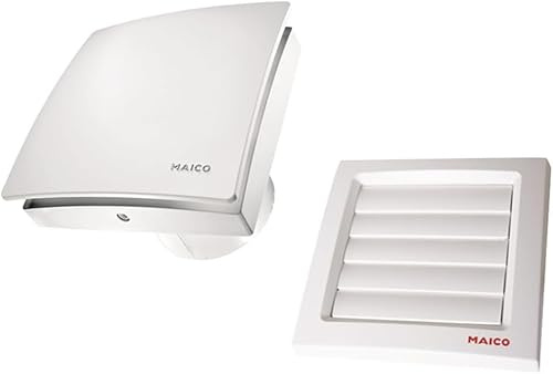 Maico - Original AKE 100/1, Automatische Kellerentfeuchtung, Kleinraumventilator, für Keller bzw. Kellerraum, Hauswirtschaftsraum, Trockenraum, Waschküche