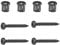 Genuine Cooker Oven Door Front Panel Screw Bush Kit Compatible With Zanussi 50293036005