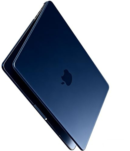 Se7enline for MacBook Neo Case 13 inch 2026 Model A3404,Indigo Clear | Hard Shell Laptop Case Washable Keyboard Cover Skin Anti-Scratch Anti-Drop Heat Dissipation Full Port Access Slim Lightweight