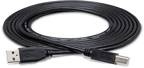 Hosa USB-205AB, High Speed USB Cable, Type A to Type B, 5 ft