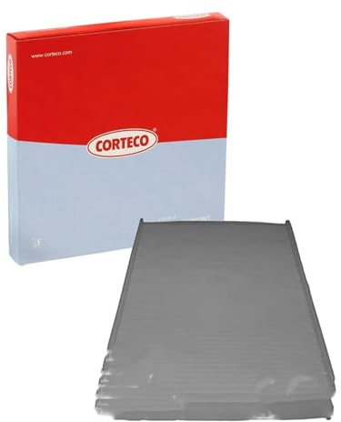 Corteco 80004355 Filter, Innenraumluft | 80004355 Kompatibel mit Citigo (NF1),E-Citigo (NE1),Load Up! (121, 122, BL1, BL2),Mii (KF1, KE1),UP! (121, 122, BL1, BL2, BL3