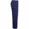 MyShoeStore Men's Rugby Trousers Elasticated Waist Straight Leg Poly Cotton Twill with Belt Loops Navy Blue 36W/27L