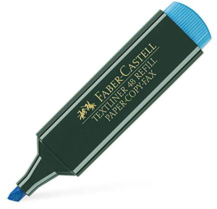 EVIDENZIATORE TEXTLINER AZZURRO FABER-CASTELL [154851]