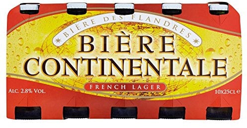 Bière Continentale 2.8%, 10x25cl