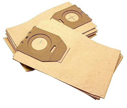 vhbw 10x sacchetto compatibile con Philips HR 8733, 8700-8999 Vision, 8700-8999 Vision Excel aspirapolvere - in carta, 29cm x 17,5cm