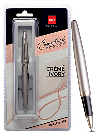 Cello Signature Creme Ivory Roller Pen