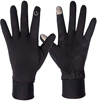 Guanti Sportivi da Corsa, Leggeri con Touch Screen e Antivento, da Uomo, Donna, per Equitazione, Arrampicata, Guida all’Aperto, Guanti Antiscivolo per l’Inverno, Primavera o Autunno.