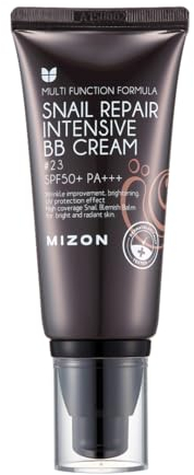 MIZON BB Crème Réparatrice Eclat Escargot Extract SPF50+PA+++ T23 Beige sable 50ml