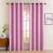 MIULEE Vorhänge Rosa Blickdicht mit Ösen, Schöner Weicher Verdunklungsvorhänge zum Verdunkeln von Räumen, 2er Set Gardinen Abdunkelnd Schlafzimmer Wohnzimmer Thermovorhang Kälteschutz 140X225 cm
