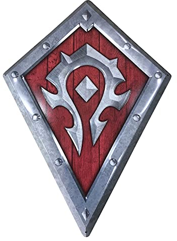 ABYSTYLE World of Warcraft - Bouclier Horde - Plaque Métal '25 x 35 cm'