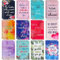 24 Taccuino d'Ispirazione Mini Notepad Tascabili Motivazionali Colorati Blocco Note Piccolo per Diario Forniture per Insegnanti Donne Regalo Viaggio Casa, 12 Stili