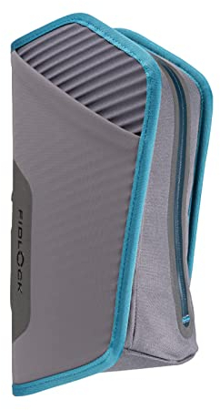 Fidlock Twist Essential Bag L Grau - Praktische kompakte Fahrradtasche inkl, Größe 2.4l - Farbe Blue
