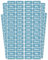 melu kids® Namensschilder für Kleidung & Gegenstände (120 Stück, einfarbig) Kindergarten/Schule - Namensaufkleber Kinder Wasserfest und Personalisiert - blau
