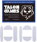 TALONGAMES Mausfüße mit abgerundeten abgerundeten Kanten, kompatibel mit Logitech MX-Master-3-Gaming-Mausfüßen, Ersatz, 0,8 mm, reines PTFE-Material mit superglatten Gleitpolstern