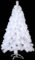Árbol de Navidad Artificial Realista - Montaje Fácil y Elegante Decoración Navideña (150CM 153TIPS, Blanco)
