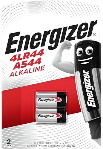 AMK® Energizer 4LR44 Alkaline 6V Battery Batteries Pack of 2 476A PX28A A544 AG13 28A L1325