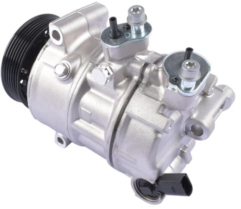Bisenya Compressore dell'aria condizionata 1K0820803S Compatibile con A3 8P1 8PA 1.6 1.9 2.0TDI