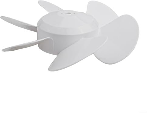 CWOQOCW Ventilation Fan Blades 6-Blade Fan Exhaust Fan Electric Fan Blades Blades Suitable For Roof Ventilation Hoods(8 inch)