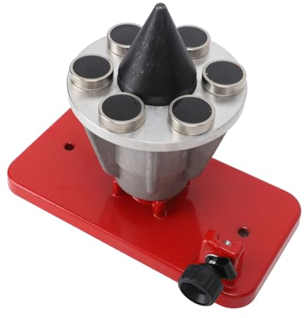 Depisuta Rasenmäher-Messer-Auswuchtgerät, 339075B, Magnetischer Rasenmäher-Messerschärfer für die Wandmontage, Präzisions-Messer-Auswuchtgerät für Rasenmäher-Messer, Rasenmäher-Zubehör