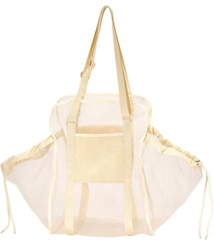 Huvqianu Große Netztasche, Auto-Rücksitz-Netztasche, Organizer-Netztaschen, multifunktionaler Auto-Organizer, große Kapazität, Reisetasche, Rücksitz-Organizer für Campingausrüstung und Outdoor