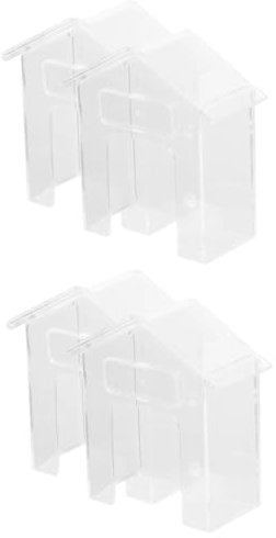 Mikikit 4pcs Doorbell Cover Rainproof for Outdoors Material Doorbell Chime Protect