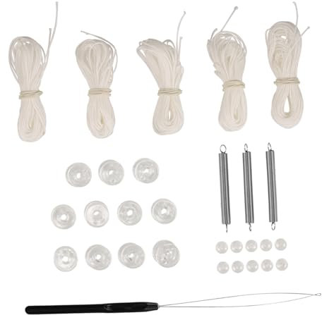 Cabilock Sonnenblenden Reparaturset Wohnmobil Ersatzrollos Jalousien Reparaturset DIY Raffrollo Set Wohnmobil Rollo Reparaturset Wohnmobil Mini Rollos Wohnmobil Rollos Für