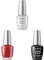 OPI Infinite Shine Set (3 x 15 ml): Base Coat + Big Apple Red + Gel-ähnlicher Top Coat – mit vorgehärteter Gel-Technologie & OPI extra breitem Pro-Wide Pinsel
