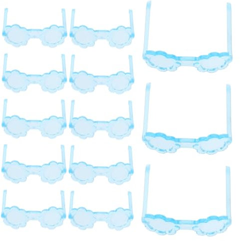 KONTONTY 50 Stück Sonnenbrille für Puppen Teiliges Puppenhaus Zubehör für Kreatives und Fotografie Langlebige und Stilvolle Accessoires
