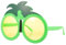 Amosfun Gafas De Gafas De Sol Tropicales Gafas De Sol Para Fiesta Luau Pajitas De Playa Para Recuerdo De Fiesta Gafas De Sol Para Fiesta Decoraciones Para Fiestas Tropicales