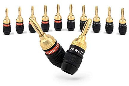 Sewell Direct SW-29863-6 Deadbolt 6-Pairs Banana Plugs