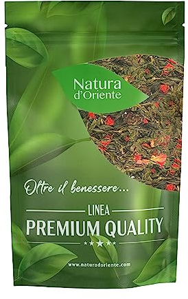 Natura d'Oriente Grüner Tee mit Granatapfelblüten, 150 g