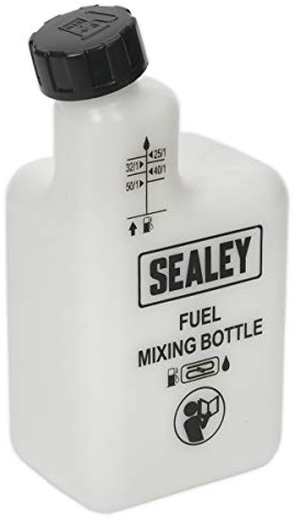 Sealey jmix01 gasolina de 2 tiempos/botella mezcladora de combustible 1 L