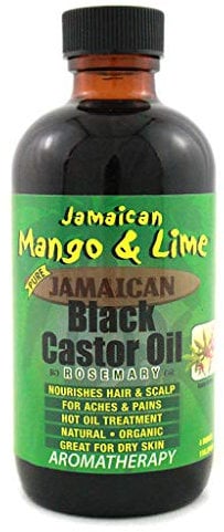 Jamaican Mango & Lime Black Castor Oil, Rosemary