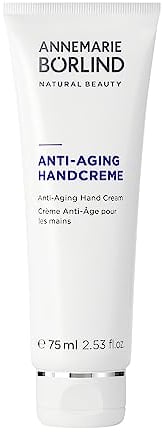ANNEMARIE BÖRLIND HANDPFLEGE Anti-Aging Handcreme (75 ml) - Pflegt die Hände Weich und Geschmeidig, Schnell Einziehend und Hinterlässt ein Seidiges Hautgefühl, Vegan