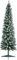 BPIL Snowy Flocked Pencil Slim Artificial Christmas Xmas 5FT/6FT/7FT Tree Slim Beautiful Decoration Snow Tipped Pencil Christmas Tree (6FT-180CM)