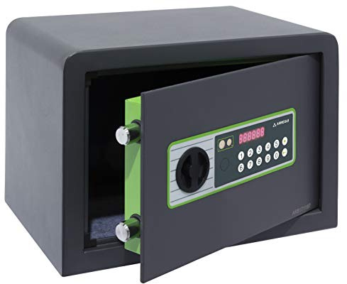 ARREGUI Supra 240120 Möbeltresor mit Zahlenschloss | Schranktresor mit Elektronikschloss | Möbelsafe | Safe für Zuhause | Tresor/Safe mit Code und Doppelbolzen Verriegelung | 25 x 35 x 25 cm | 16 L