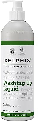 Delphis Eco Washing Up Liquid 500ml | Eco Friendly | Natural Washing Up Liquid