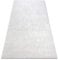 rugsx Einfarbiger empfindlich Teppich Santa FE für Zimmer, Wohnzimmer, Schlafzimmer, Teppichboden Auslegware, Creme, Verschiedene Größen, 300x500 cm