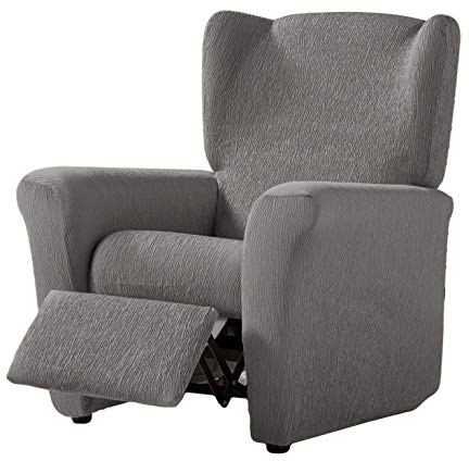 Estoralis Betina Husse Relax-Sessel, Stoff, Perlgrau