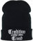 EXPRESS-STICKEREI Lustige Strickmütze - Warme Wintermütze mit Spruch Traditon schlägt jeden Trend - Biker Beanie für Damen und Herren - Unisex Wollmütze - Heavy Metal Haube mit Spruch