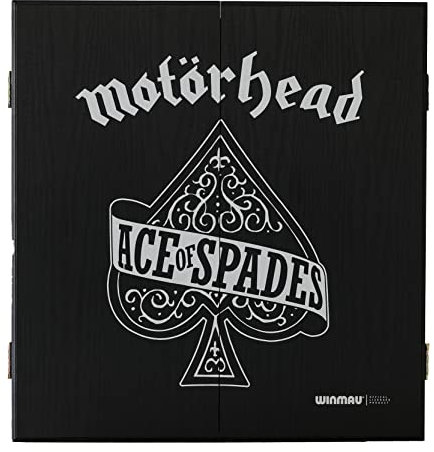 WINMAU Motorhead 'Ace of Spades' Dartboard Cabinet
