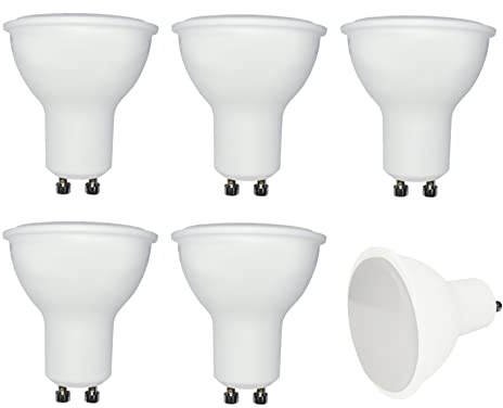 Provance 6er Set LED Reflektor GU10 5W 5 Watt ersetzt 40 Watt 375 Lumen 3000 Kelvin