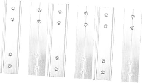 Garneck 6stücke Fenster Vorhangschienen Verbindungsstück Für Decken Und Elektrovorrichtungen Rostfrei Und Langlebig Einfache Montage Für Alte Vorhangschienen