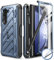 SUPCASE Coque pour Samsung Galaxy Z Fold 5 5G (2023), Protection Pliante Double Couche Antichoc [Unicorn Beetle Pro] avec Protecteur d'Ecran Intégré, Béquille, Protection Stylet (Bleu)