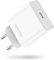 Adaptateur Secteur USB‑C Alimentation Mural, Chargeur Rapide - 20W pour iPhone 15/15 Pro/15 Pro Max/15 Plus/14/13/12/11/SE 2020~8, iPad, Samsung, Android Phone, USBC Type C