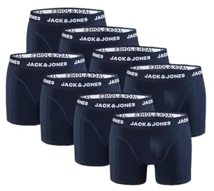 JACK & JONES Men's Jackex Trunks 3 Pack Noos Boxer Shorts